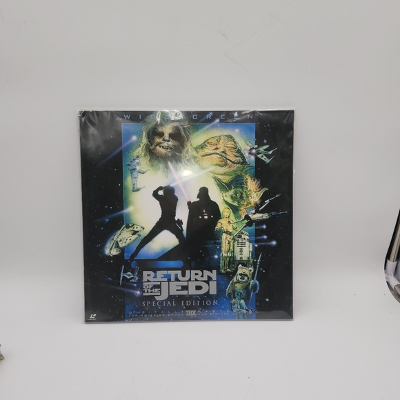 Star Wars: Return of the Jedi Special Edition (1997) 2 disc Laserdisc LD w/ OBI - Picture 2 of 9